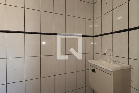Banheiro da suíte de casa para alugar com 1 quarto, 120m² em Centreville, Santo André