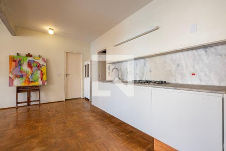Sala/Cozinha de apartamento para alugar com 2 quartos, 92m² em Cerqueira César, São Paulo