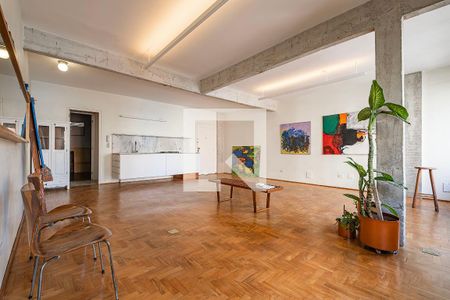 Sala/Cozinha de apartamento para alugar com 2 quartos, 92m² em Cerqueira César, São Paulo