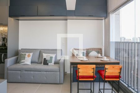 Studio de kitnet/studio para alugar com 1 quarto, 32m² em Pompeia, São Paulo