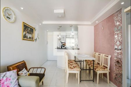 Sala de apartamento à venda com 3 quartos, 60m² em Parque Bandeirante, Santo André