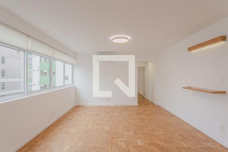Sala de apartamento para alugar com 1 quarto, 55m² em Cerqueira César, São Paulo