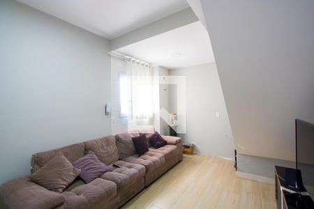 Sala de apartamento à venda com 3 quartos, 120m² em Jardim do Estádio, Santo André