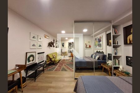 Quarto  de apartamento à venda com 1 quarto, 44m² em Lapa, Rio de Janeiro