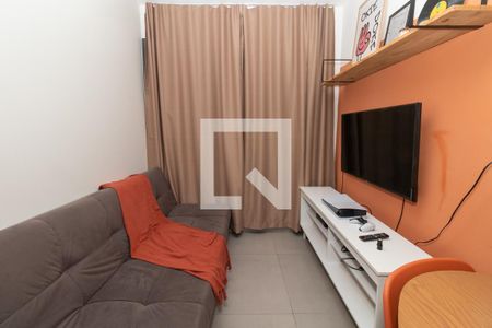 Sala de apartamento para alugar com 1 quarto, 25m² em Barra Funda, São Paulo