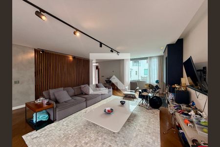 Sala de casa de condomínio à venda com 4 quartos, 397m² em Brooklin, São Paulo