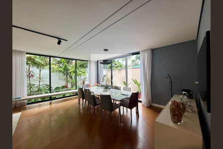 Sala de casa de condomínio à venda com 4 quartos, 397m² em Brooklin, São Paulo