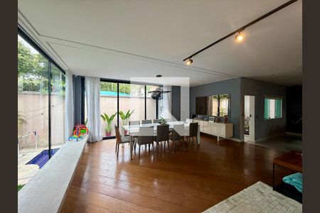 Sala de casa de condomínio à venda com 4 quartos, 397m² em Brooklin, São Paulo