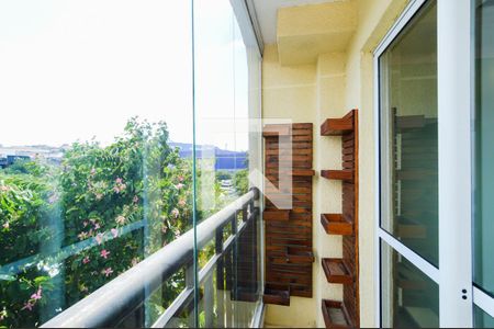 Varanda da Sala de apartamento para alugar com 2 quartos, 48m² em Jardim Albertina, Guarulhos
