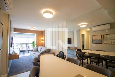 Sala de Jantar de apartamento à venda com 2 quartos, 64m² em Vila Cordeiro, São Paulo