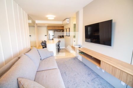 Sala de apartamento à venda com 2 quartos, 64m² em Vila Cordeiro, São Paulo