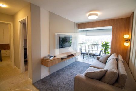 Sala de apartamento à venda com 2 quartos, 64m² em Vila Cordeiro, São Paulo