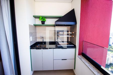 Varanda da Sala de apartamento para alugar com 1 quarto, 47m² em Parque Campolim, Sorocaba