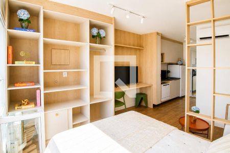 Dormitório de kitnet/studio para alugar com 1 quarto, 27m² em Bela Vista, São Paulo