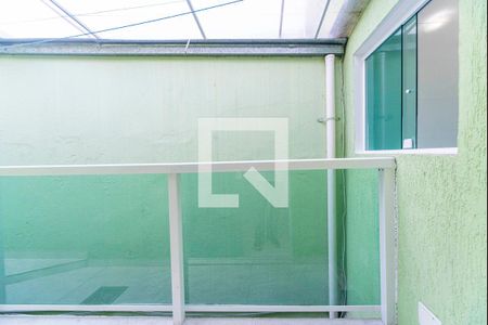 Varanda da Sala de casa à venda com 5 quartos, 268m² em Campestre, Santo André