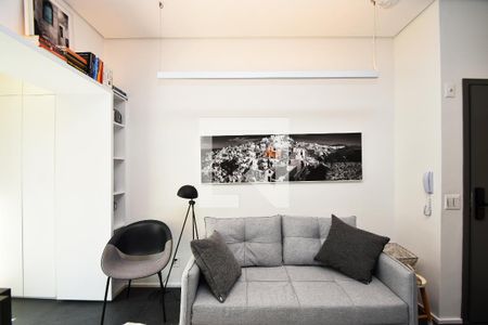 Sala quarto de kitnet/studio à venda com 1 quarto, 24m² em Pinheiros, São Paulo