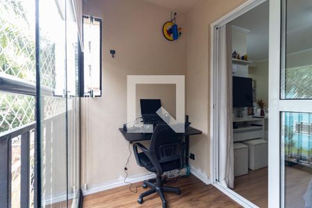 Varanda da Sala de apartamento à venda com 2 quartos, 49m² em Jardim Celeste, São Paulo