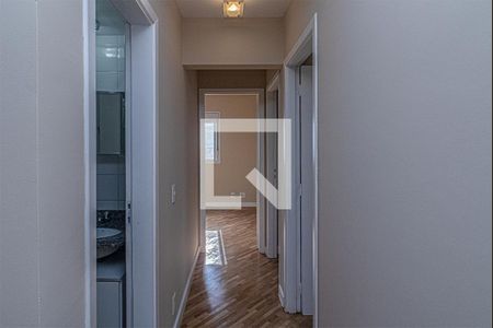 corredor para os cômodos_1 de apartamento à venda com 3 quartos, 64m² em Vila Vera, São Paulo