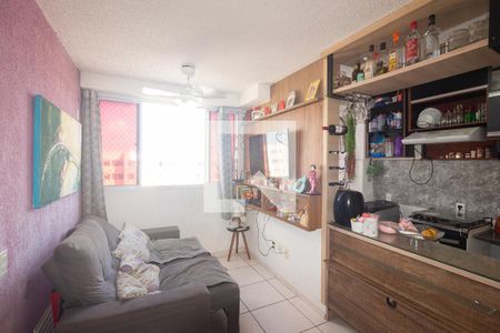 Sala de apartamento para alugar com 2 quartos, 42m² em Campo Grande, Rio de Janeiro