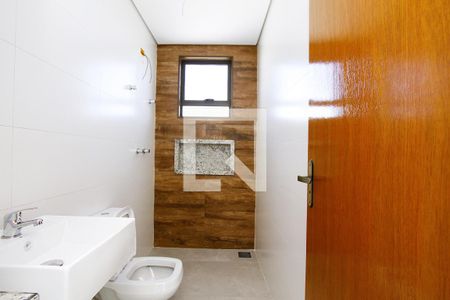 Banheiro da Suíte de apartamento à venda com 3 quartos, 73m² em Camargos, Belo Horizonte