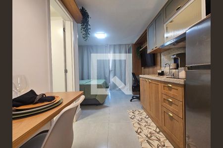 Studio de casa de condomínio para alugar com 1 quarto, 25m² em Santo Amaro, São Paulo