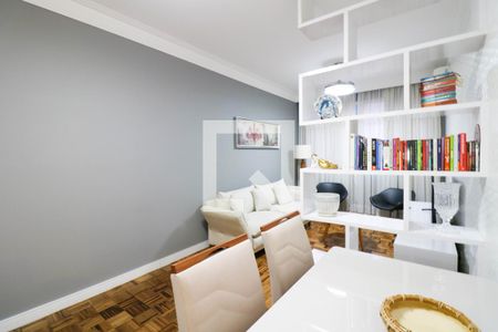 Sala de apartamento para alugar com 1 quarto, 60m² em Campo Belo, São Paulo