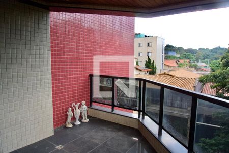 Sala - Varanda de apartamento para alugar com 4 quartos, 138m² em Coração Eucarístico, Belo Horizonte