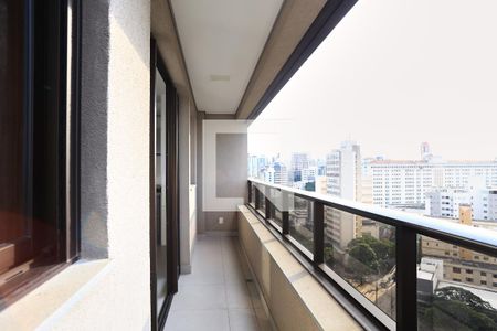 Varanda da Sala de apartamento para alugar com 1 quarto, 60m² em Santa Efigênia, Belo Horizonte