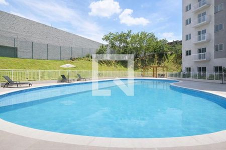 Área externa de apartamento para alugar com 2 quartos, 44m² em Vila Sul Americana, Carapicuíba