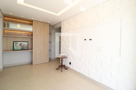 Sala de apartamento para alugar com 2 quartos, 65m² em Aclimação, Uberlândia