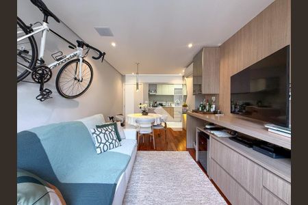 Sala de apartamento à venda com 3 quartos, 65m² em Aclimação, São Paulo
