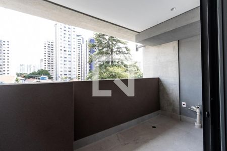 Varanda de kitnet/studio à venda com 1 quarto, 46m² em Pompeia, São Paulo