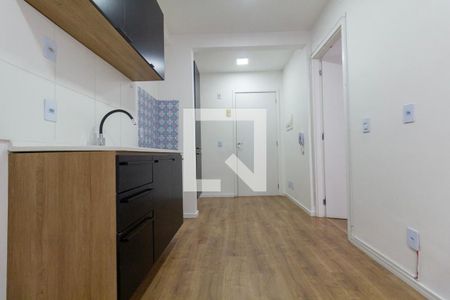 Sala e Cozinha de apartamento para alugar com 1 quarto, 31m² em Penha de França, São Paulo