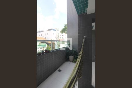 Varanda da Sala de apartamento para alugar com 3 quartos, 110m² em Itapoã, Belo Horizonte