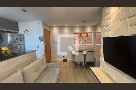 Sala - Sala de Jantar  de apartamento à venda com 2 quartos, 51m² em Vila Humaita, Santo André