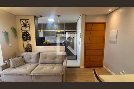 Sala - Sala de Jantar  de apartamento à venda com 2 quartos, 51m² em Vila Humaita, Santo André