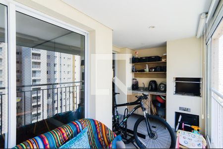 Varanda da Sala de apartamento à venda com 4 quartos, 114m² em Vila Santo Antonio, Guarulhos