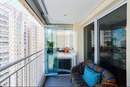 Varanda da Sala de apartamento à venda com 4 quartos, 114m² em Vila Santo Antonio, Guarulhos