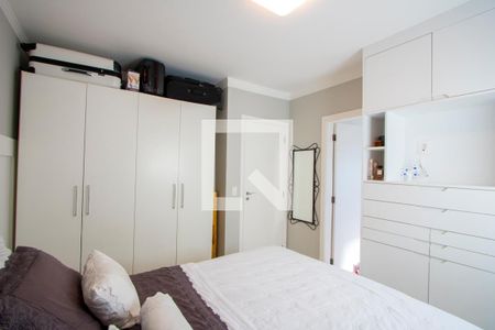 Quarto 1 - Suíte de apartamento à venda com 3 quartos, 90m² em Pinheirinho, Santo André