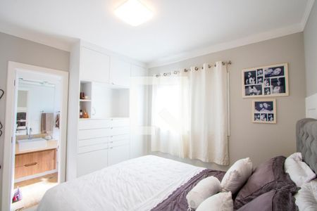 Quarto 1 - Suíte de apartamento à venda com 3 quartos, 90m² em Pinheirinho, Santo André