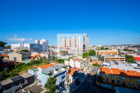 Vista da varanda de apartamento à venda com 3 quartos, 90m² em Pinheirinho, Santo André