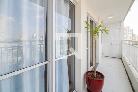 Varanda/Área de Serviço de apartamento à venda com 2 quartos, 75m² em Belém, São Paulo