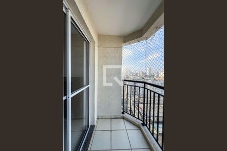 Varanda da Sala de apartamento para alugar com 3 quartos, 64m² em Mooca, São Paulo