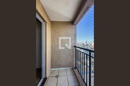 Varanda da Sala de apartamento para alugar com 2 quartos, 64m² em Mooca, São Paulo