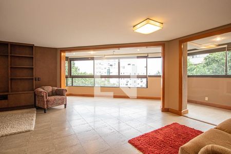 Sala  de apartamento para alugar com 3 quartos, 154m² em Petrópolis, Porto Alegre