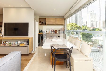 Sala de apartamento para alugar com 1 quarto, 50m² em Indianópolis, São Paulo