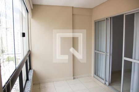 Varanda da Sala de apartamento para alugar com 3 quartos, 91m² em Jardim Goiás, Goiânia