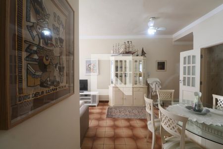 Sala de apartamento para alugar com 3 quartos, 125m² em Pr. das Asturias, Guarujá