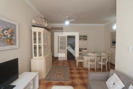 Sala de apartamento para alugar com 3 quartos, 125m² em Pr. das Asturias, Guarujá