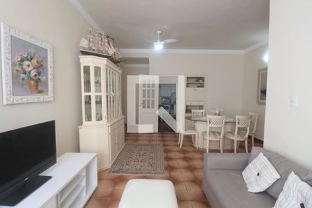 Sala de apartamento para alugar com 3 quartos, 125m² em Pr. das Asturias, Guarujá